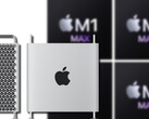 The Apple Silicon Mac Pro will apparently utilize M1-extension chips rather than M2-generation processors. (Image source: Apple - edited)