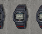 The Casio G-Shock x Offspring DW-5600 collab watch (pictured) has bold red "Offspring" branding running down the band. (Image source: Offspring on Instagram)
