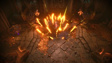 An image showing a environment in Darksiders Genesis.