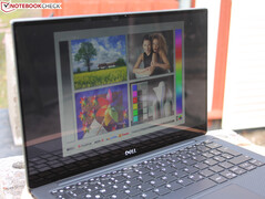 The Dell Ultrabook in daylight