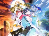 Key promotional artwork for Digimon Story: Time Stranger.
