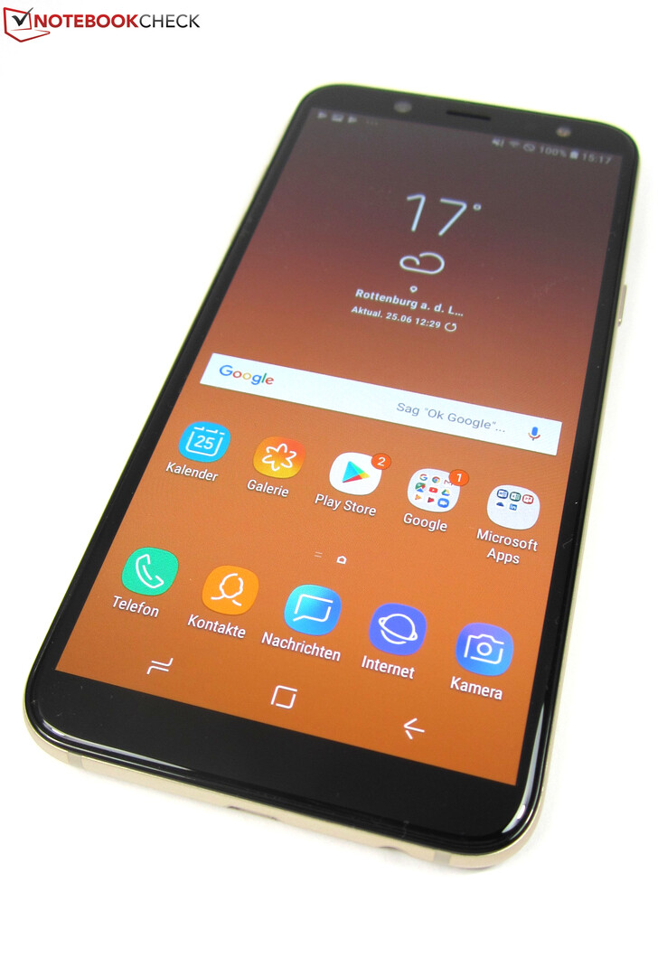 testimony Hypocrite Sweeten Samsung Galaxy A6 (2018) Smartphone Review - NotebookCheck.net Reviews
