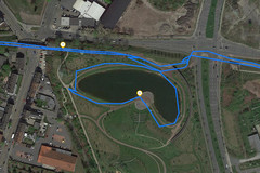 GPS test: Huawei Mate 20 Lite – Route around a lake