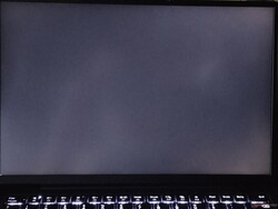 Moderate backlight bleeding (shown enhanced here)