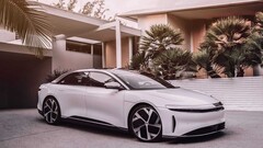 The sporty Lucid Air could get an exteremly powerful top-end model with 1,600 horsepower (Image: Lucid Motors)