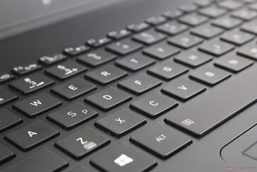 Travel is shallow and key feedback could have been firmer