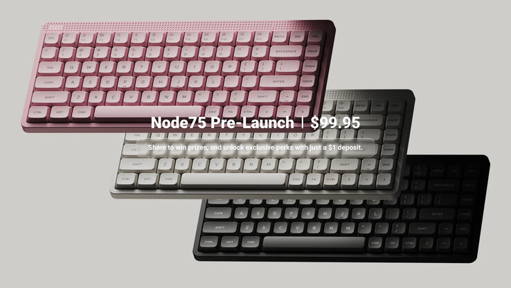 NuPhy Node75 pre launch offer. (Image source: NuPhy)