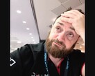 A screengrab of Ryan Laley's video update on X