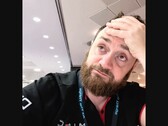 A screengrab of Ryan Laley's video update on X