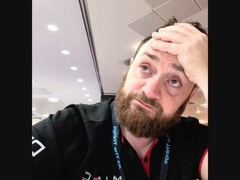 A screengrab of Ryan Laley's video update on X