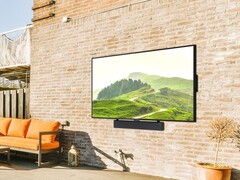 The SKYWORTH S1 outdoor TV can work at temperatures from -4 to 122 °F (~-16 to 50°C). (Image source: SKYWORTH)