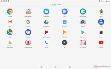 Default app drawer