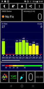 GPS test - outdoors without Internet