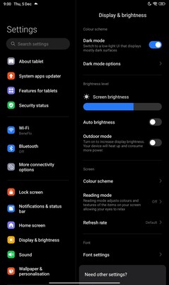 Xiaomi Redmi Pad SE 8.7 software