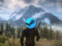 The Witcher 3 is currently down by 90%. Pictured: an edited screenshot from the game. (Image source: Steam - edited)