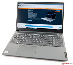 The Lenovo ThinkBook 15 laptop review. Test device courtesy of Lenovo Germany.