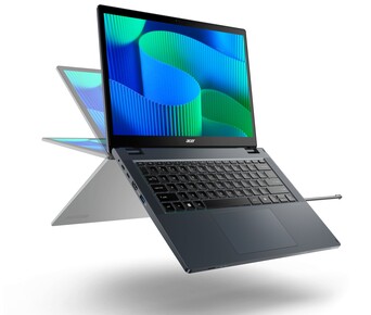 Acer TravelMate P4 Spin 14. (Image Source: Acer)