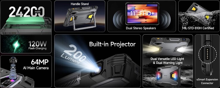 Ulefone Armor Pad 5 Ultra specs (Image source: Ulefone)