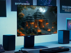 The UltraGear OLED 27GX700A has an anti-glare finish rather than glossy equivalents found in other recent WOLED-based gaming monitors. (Image source: LG)