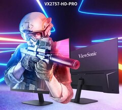 ViewSonic&#039;s latest 27-inch gaming monitor is affordable. (Image Source: ViewSonic)