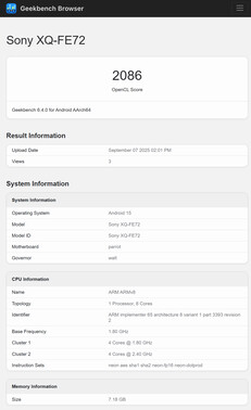 (Image source: Geekbench)