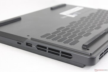 Redesigned ventilation grilles on the bottom panel
