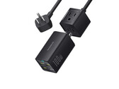 The Baseus PowerCombo mini 100-watt GaN charging station is currently available for an all-time low price on Amazon. (Image source: Amazon)