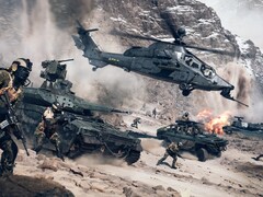Battlefield 6 screenshot showing multiplayer with all out warfare. (Image source: Steam)