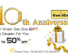 Retailer Coolicool celebrating 10th anniversary with up to 50 percent off new smartphones (Source: Coolicool)