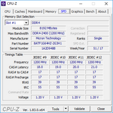 CPU-Z RAM SPD