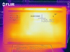 Heat development - Bottom (idle)