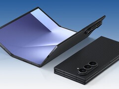 Galaxy Z TriFold in its folded and unfolded state.