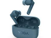 Lenovo only plans to offer the Yoga True Wireless Stereo Earbuds in a single blue colour option. (Image source: Lenovo)