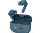 Lenovo only plans to offer the Yoga True Wireless Stereo Earbuds in a single blue colour option. (Image source: Lenovo)