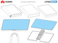 The diagrams in the patent show a smartphone device in folded and unfolded forms. (Source: LetsGoDigital)