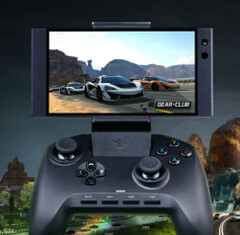 The Razer mobile Raiju controller. (Source: Razer)