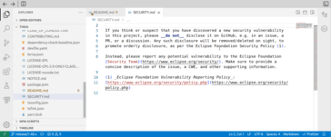 Demo of opening secondary windows in the code editor (Image: EclipseSource).