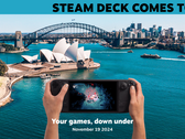 Valve has started selling the Steam Deck in Australia (image source: Valve)