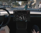 Teslas FSD on the street