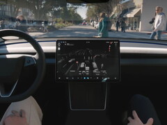Teslas FSD on the street