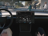 Teslas FSD on the street