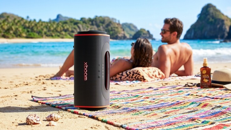 The speaker carries an IP68 rating for water and dust resistance.