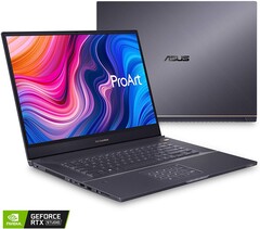 Asus ProArt StudioBook 15 H500 and StudioBook 17 H700 ditch Quadro RTX graphics for the GeForce RTX 2060 (Image source: Amazon)