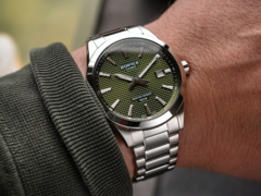 Casio’s EFV-160D watches (pictured) have a Clous de Paris dial. (Image source: Casio)