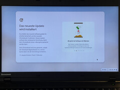 The latest update is automatically installed.
