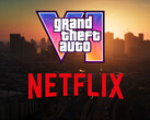 Banner for the GTA 6 Netflix Extended Look shown
