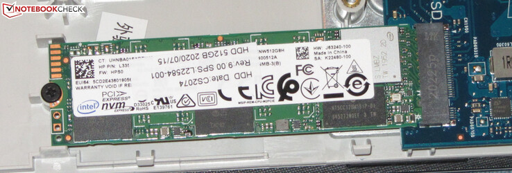 An NVMe SSD serves as the system drive.