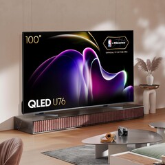 Hisense 100U76N QLED 4K UHD smart TV (Image source: Hisense)