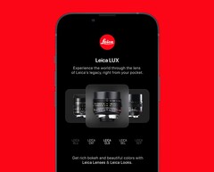 Leica brings numerous lens simulations to the Apple iPhone. (Image: Leica)