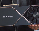 The RTX 3090 Founders Edition is one big card. (Image source: NVIDIA)